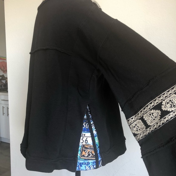 Free People Santa Maria Embroidery Wide Sleeve - Picture 7 of 8